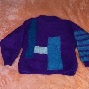 Hand Knit MOHAIR sweater